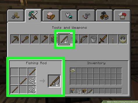 How to make the best fishing rod in Minecraft .